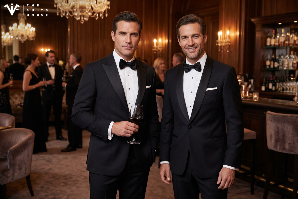 Ve Áo Tuxedo: Quyền Lực Ve Nhọn Hay Thanh Lịch Ve Trơn?