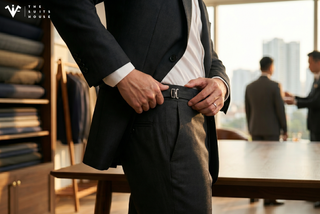 Vì Sao Quần Side Tab Là Lựa Chọn Tối Ưu Của Quý Ông Thay Vì Thắt Lưng?