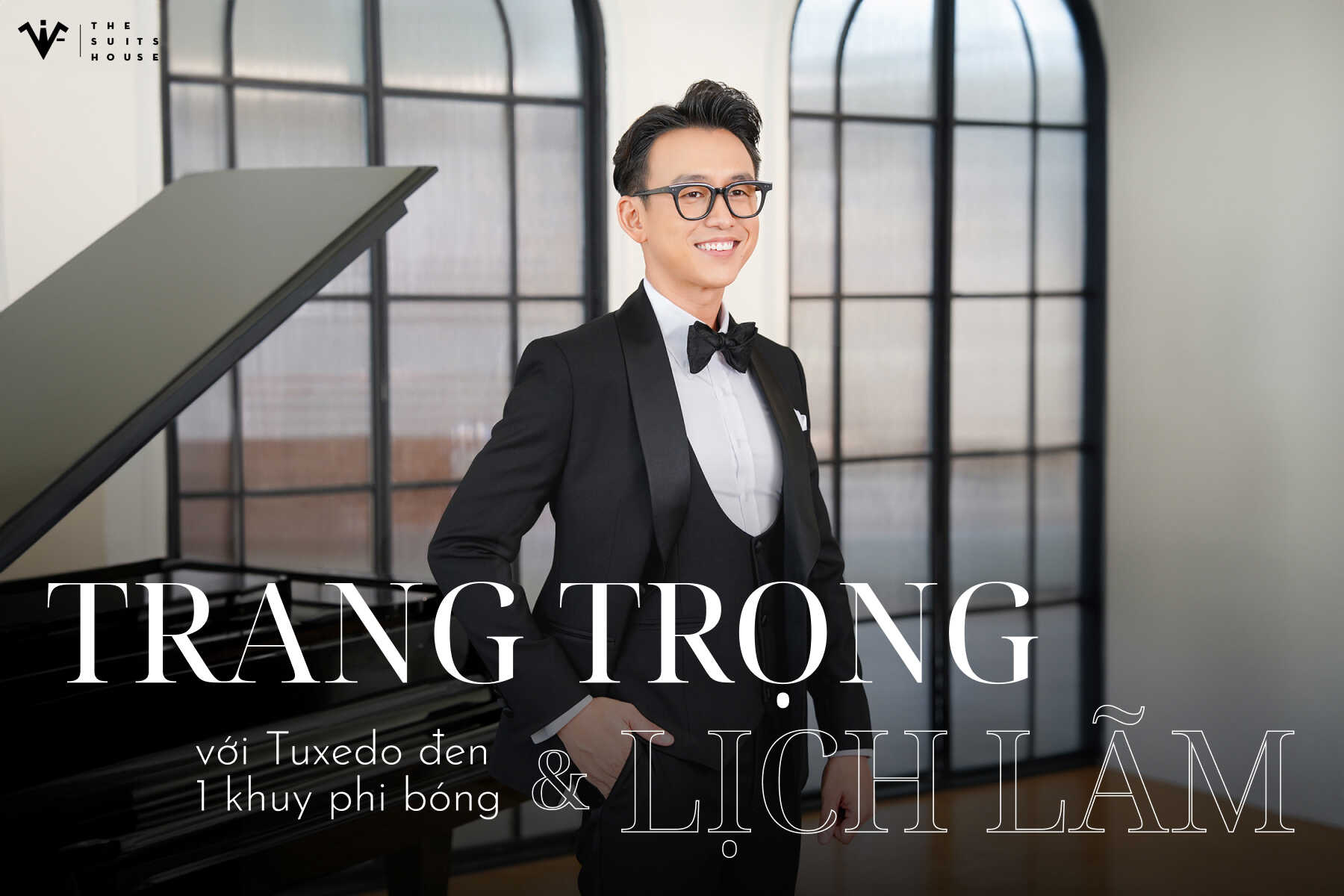 ELEGANCY OF SUITS - TUXEDO ĐEN 1 KHUY PHI BÓNG ELEGANCY OF SUITS - TUXEDO ĐEN 1 KHUY PHI BÓNG