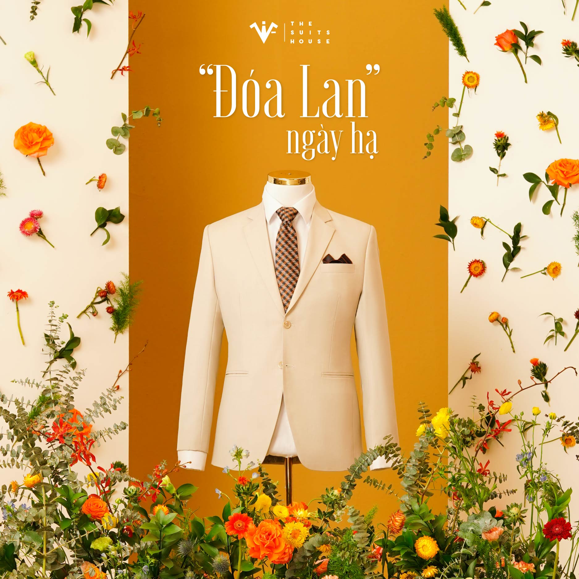 Suit kem - “Đóa Lan” ngày hạ | BST The Aprilsuit