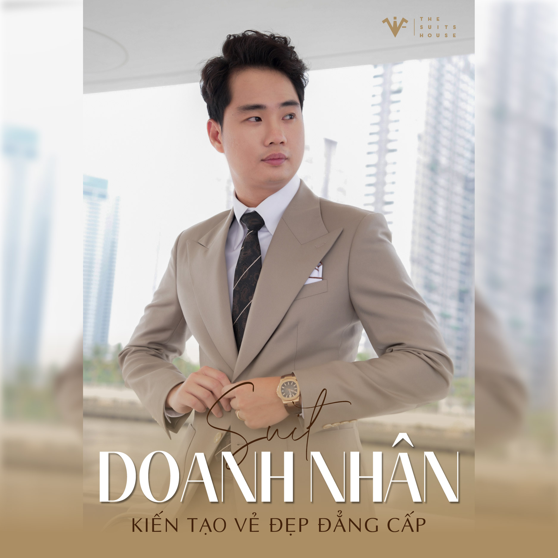 SUIT DOANH NHÂN- KIẾN TẠO VẺ ĐẸP ĐẮNG CẤP