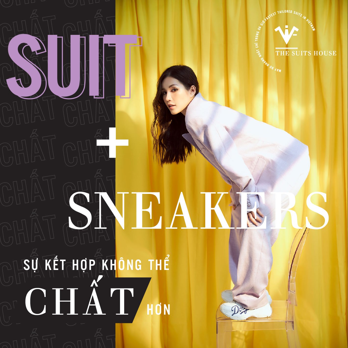 CÁCH PHỐI SUIT CÙNG SNEAKERS THẬT CHUẨN TỪ THE SUITS HOUSE