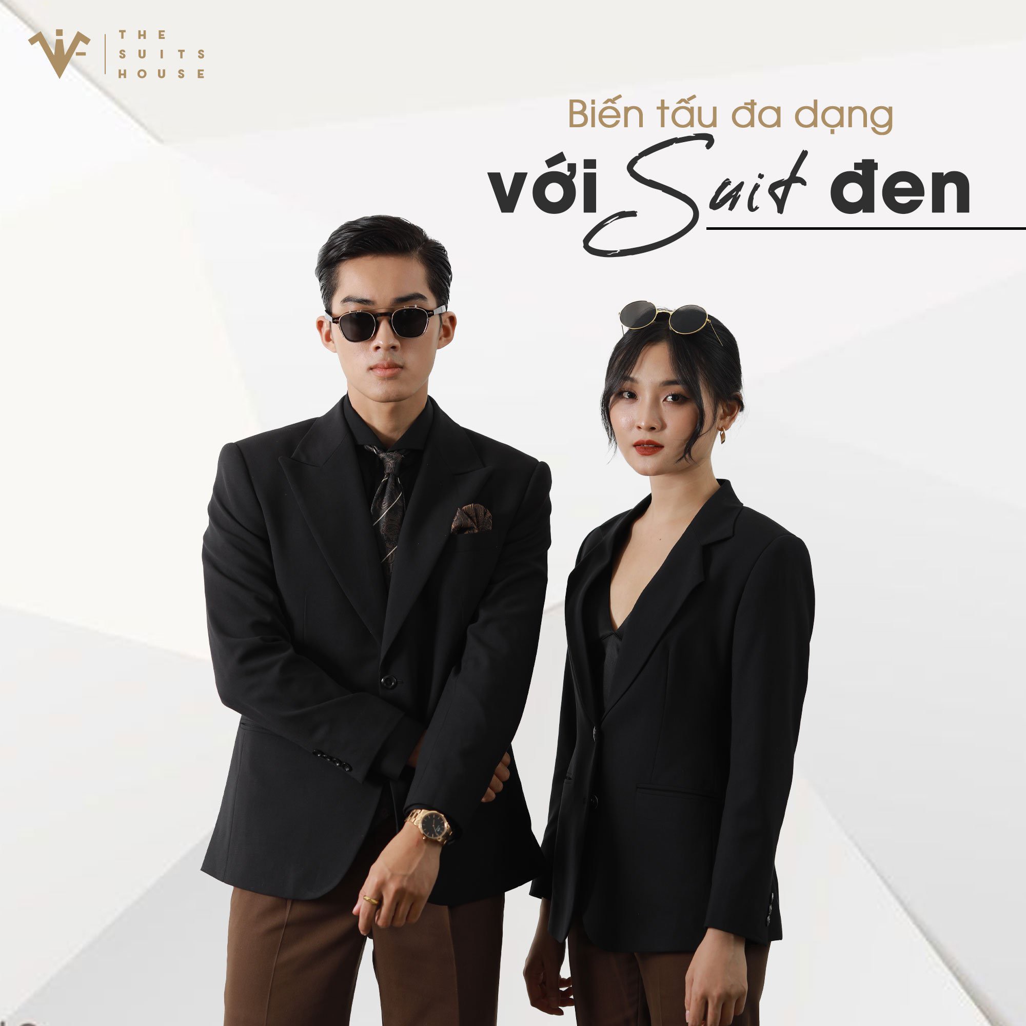 The Suits House | Biến tấu đa dạng với suit đen