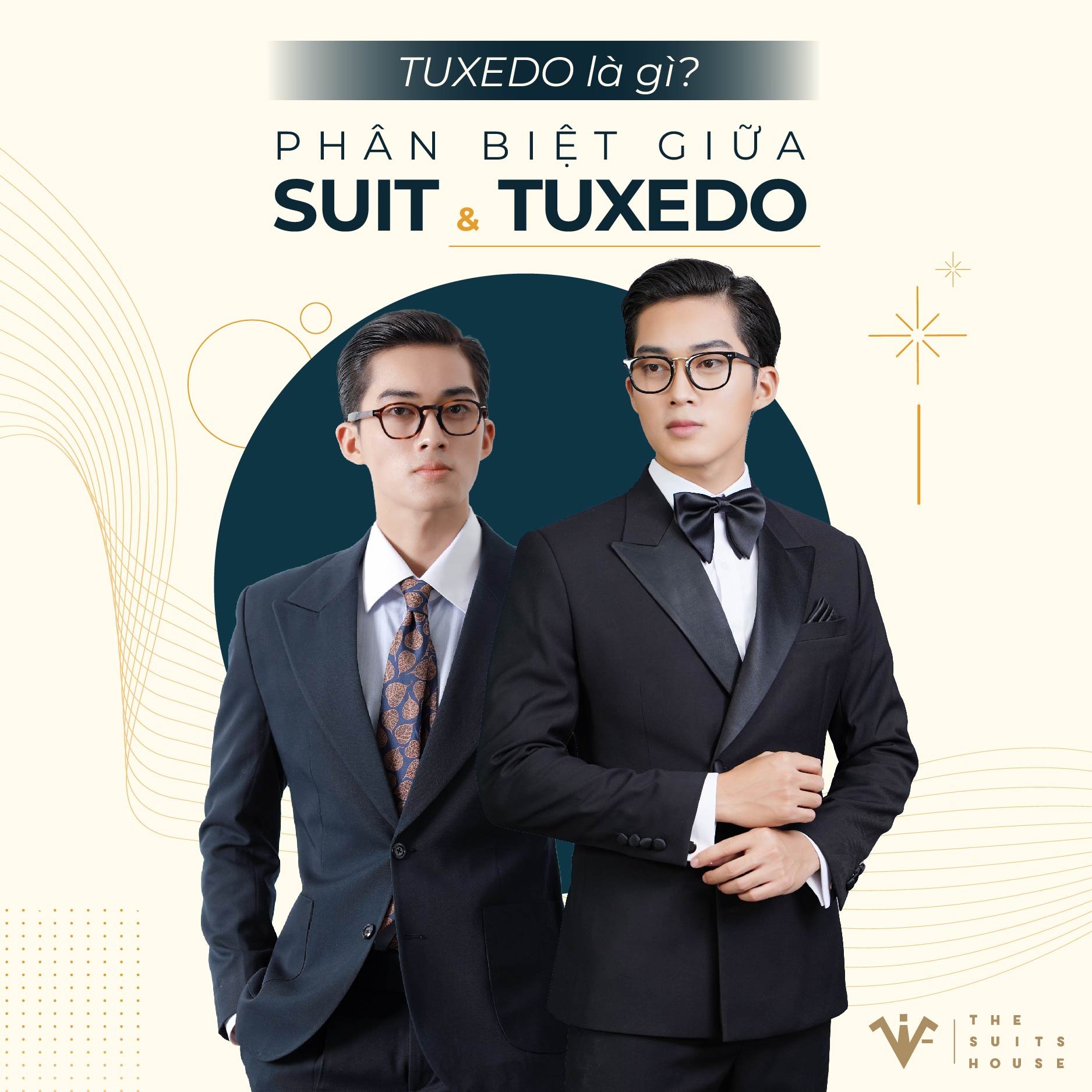 Bật mí cách phân biệt Suit và Tuxedo | The Suits House