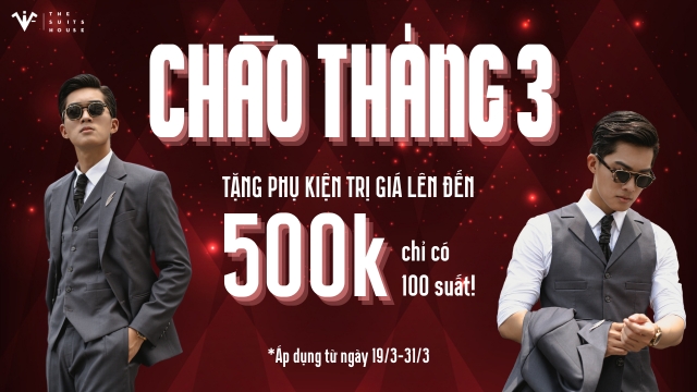 QUÀ TẶNG THÁNG 3 