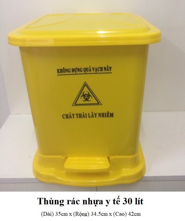 Thùng Rác Y Tế 30 Lít: Giải Pháp Hiệu Quả Cho Xử Lý Rác Thải Y Tế