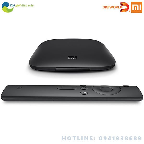 [Bản quốc tế] Android Tivi Box Xiaomi Mibox S 4K (Android 8.1) - Phân phối bởi Digiword - Bảo hành 6 tháng - Shop Thế giới điện máy