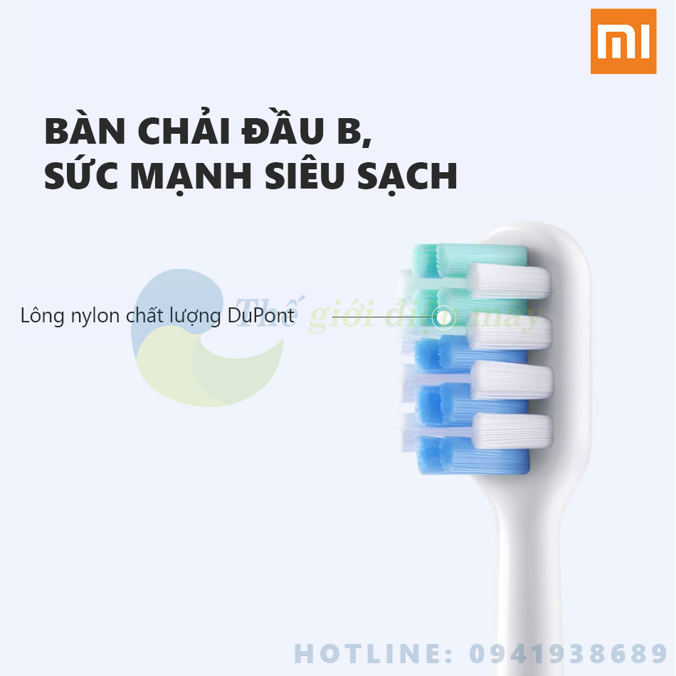 Bàn chải điện Shell DR-BEI Sonic BET-C01 - Bảo hành 6 tháng - Shop Thế giới điện máy