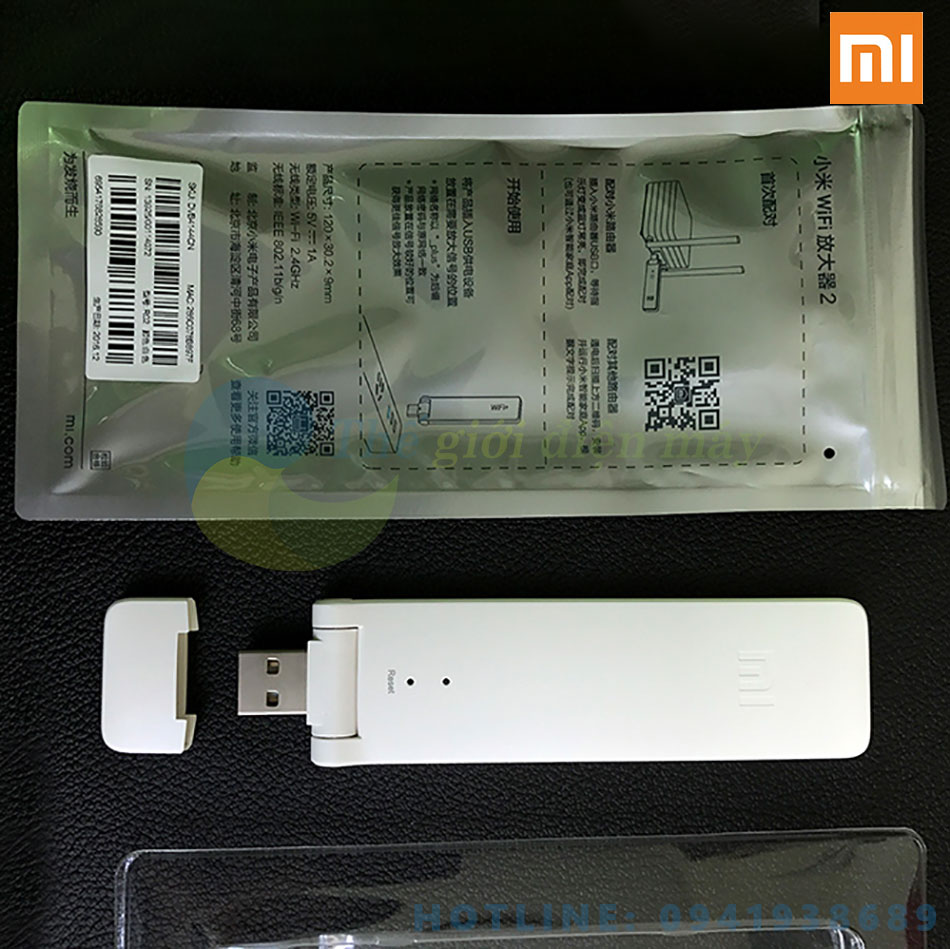 Thiết bị kích sóng Wifi Xiaomi Repeater - Bảo hành 3 tháng - Shop Thế giới điện máy
