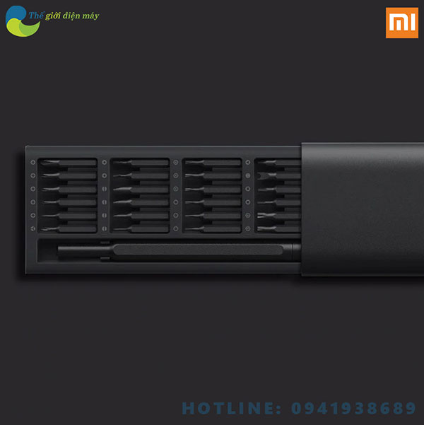 Bộ tua vít bỏ túi đa năng Xiaomi Mijia Wiha 24 món có từ hộ nhôm nguyên khối - shop Thế giới điện máy
