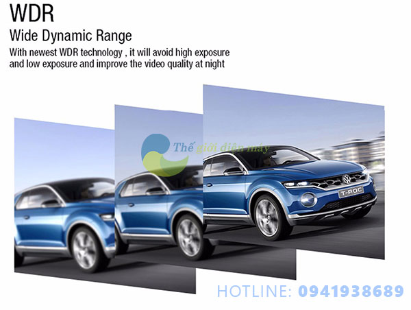 camera hành trình gương anytek t2- camera hành trình gương oto anytek t2