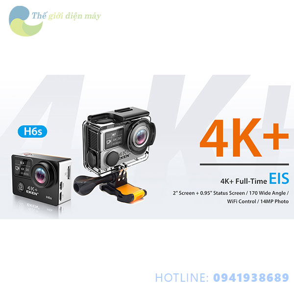 camera hành trình eken h6s - camera hành động eken h6s - camera phượt eken h6s