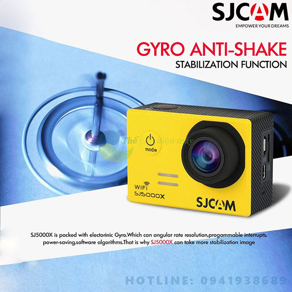 Camera hành trình SJCAM SJ5000X Elite Wifi - Bảo hành 12 tháng -Shop Thế giới điện máy