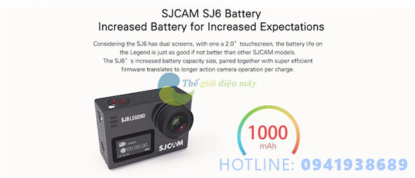 camera hành trình sjcam sj6 legend - camera hành động sjcam sj6 legend - camera phượt sjcam sj6 legend