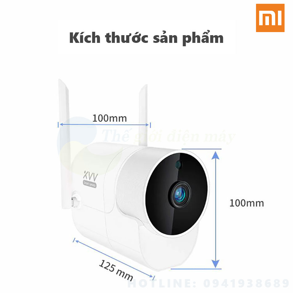 Camera giám sát ngoài trời Xiaomi Xiaovv V380