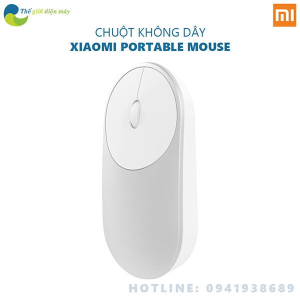 Chuột không dây Xiaomi Portable Mouse - Bảo hành 12 tháng - Shop Thế giới điện máy