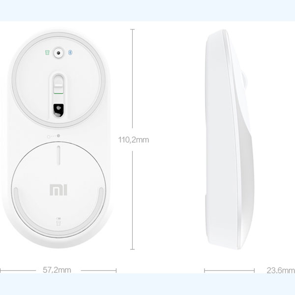 Chuột không dây Xiaomi Portable Mouse - Bảo hành 12 tháng - Shop Thế giới điện máy