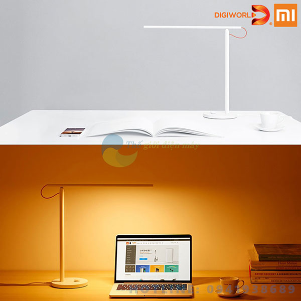 [Bản quốc tế] Đèn bàn học thông minh chống cận Xiaomi Smart Led Desk - Phân phối bởi Digiworld - Shop Thế giới điện máy