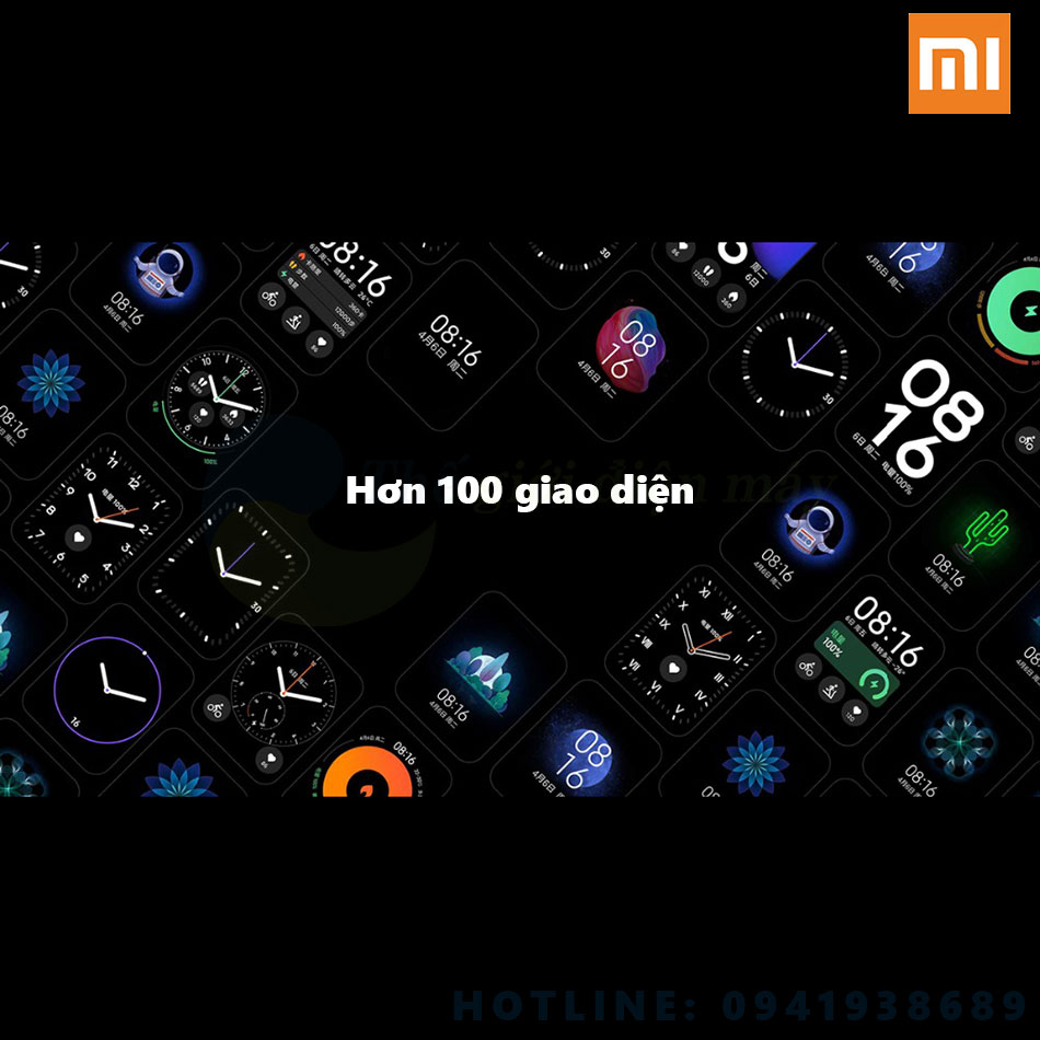 Đồng hồ thông minh Xiaomi Mi Watch sử dụng chip Qualcomm Snapdragon Wear 3100 Platform - Bảo hành 12 tháng