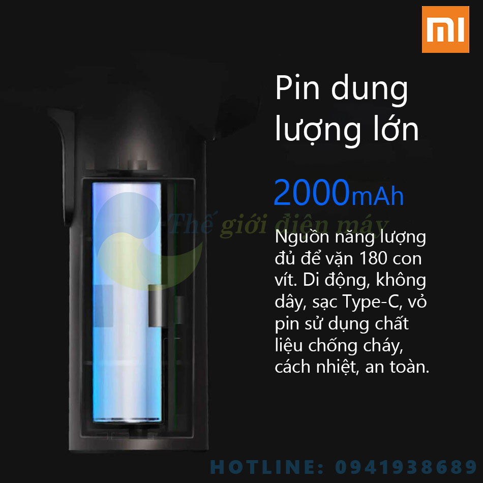 Máy bắn vít điện Mijia Xiaomi 12 đầu bắn