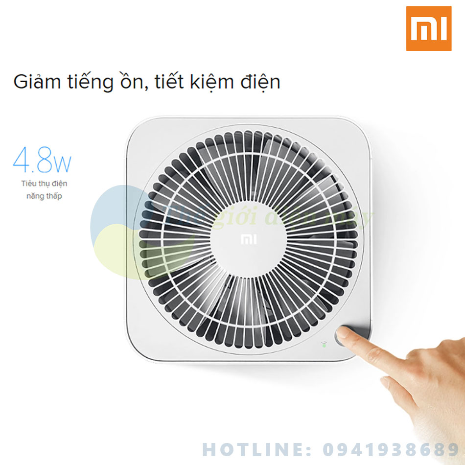 Máy Lọc Không Khí Xiaomi Mi Air Purifier 2H (31W) - Phân phối bởi DigiWorld - Bảo hành 12 tháng