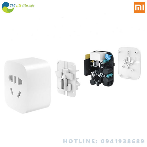 Ổ cắm điện thông minh Xiaomi Power Socket kết nối wifi - Bảo hành 6 tháng - Shop Thế giới điện máy