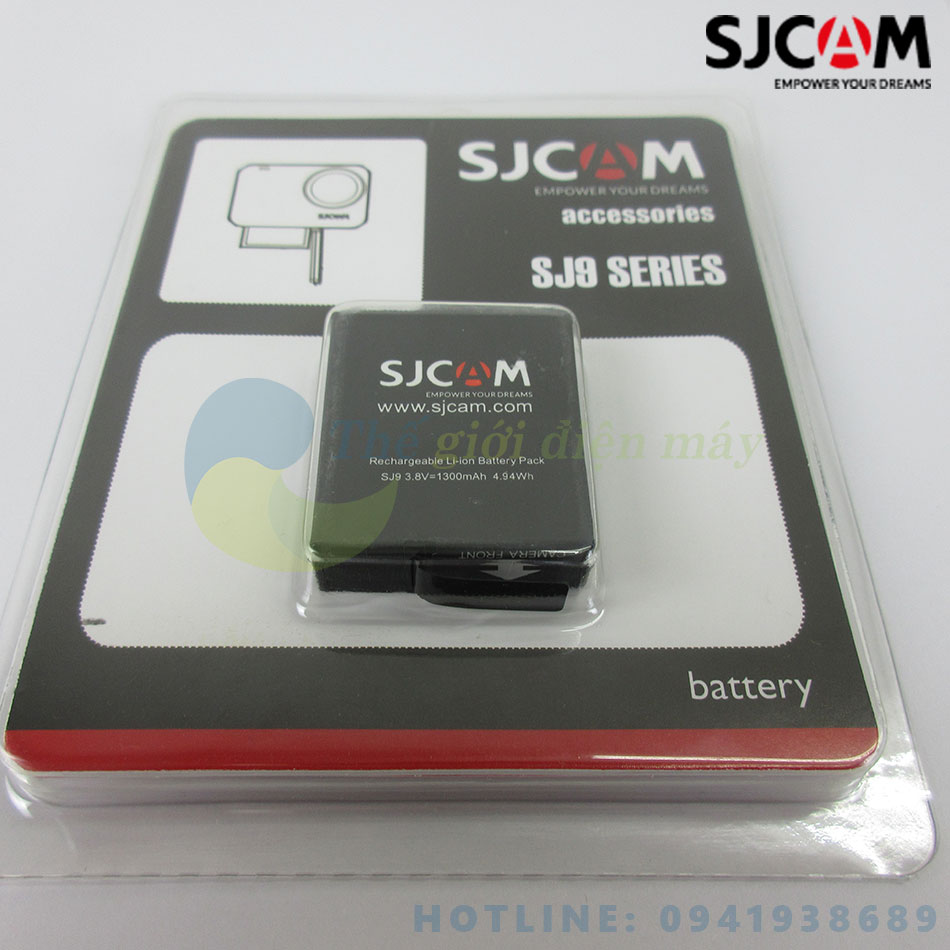 Pin zin cho camera hành trình SJ9 Series - Bảo hành 6 tháng - Shop Thế giới điện máy