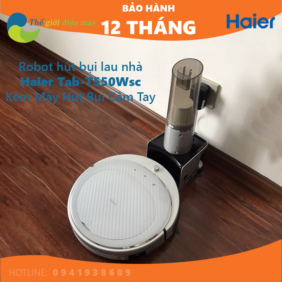 Robot hút bụi Haier TAB-T550WSC