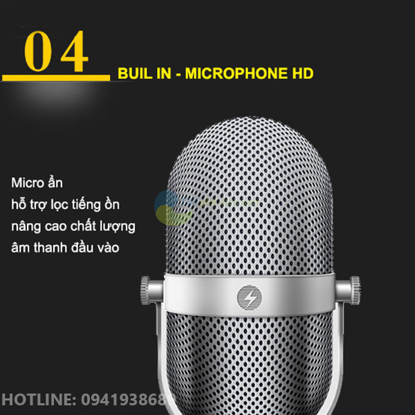 Tai nghe không dây Wireless Earphone MH2001 5 trong 1 sử dụng sóng radio để truyền âm thanh