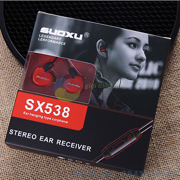 Tai nghe thể thao nhét tai Mijafit Suoxu Stereo SX538 công nghệ mới