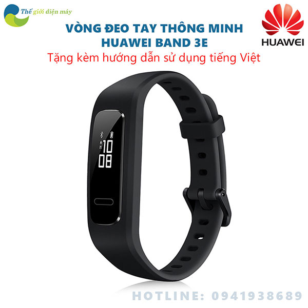 Vòng tay thông minh Huawei Band 3E - Bảo hành 6 tháng - Shop Thế giới điện máy