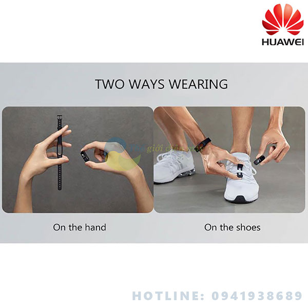 Vòng tay thông minh Huawei Band 3E - Bảo hành 6 tháng - Shop Thế giới điện máy