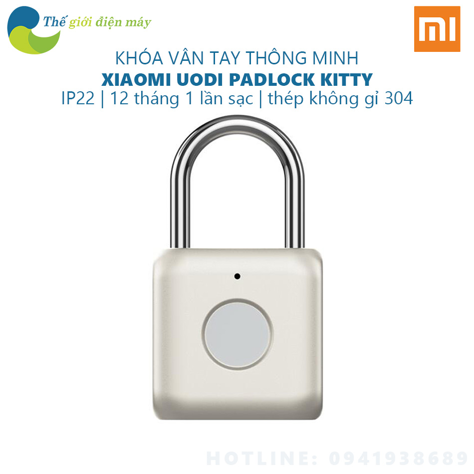 Với ổ khóa cửa vân tay thông minh Xiaomi Uodi Smart Padlock Kitty, bạn sẽ không còn phải lo lắng về việc quên chìa khóa. Với độ chính xác cao, ổ khóa cửa vân tay Xiaomi Uodi Smart Padlock Kitty cho phép bạn mở khóa một cách nhanh chóng và dễ dàng bằng chỉ vài ngón tay.