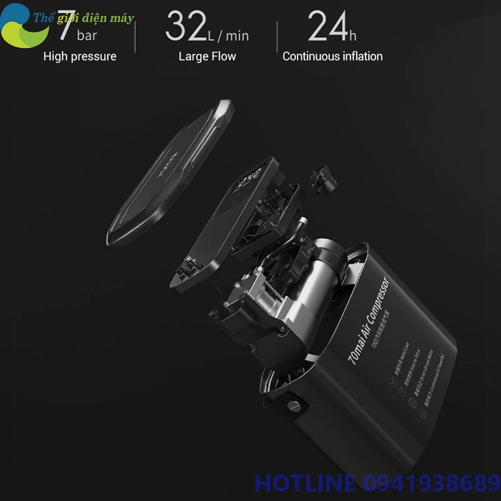 Автомобильный Компрессор Xiaomi Air Compressor Купить