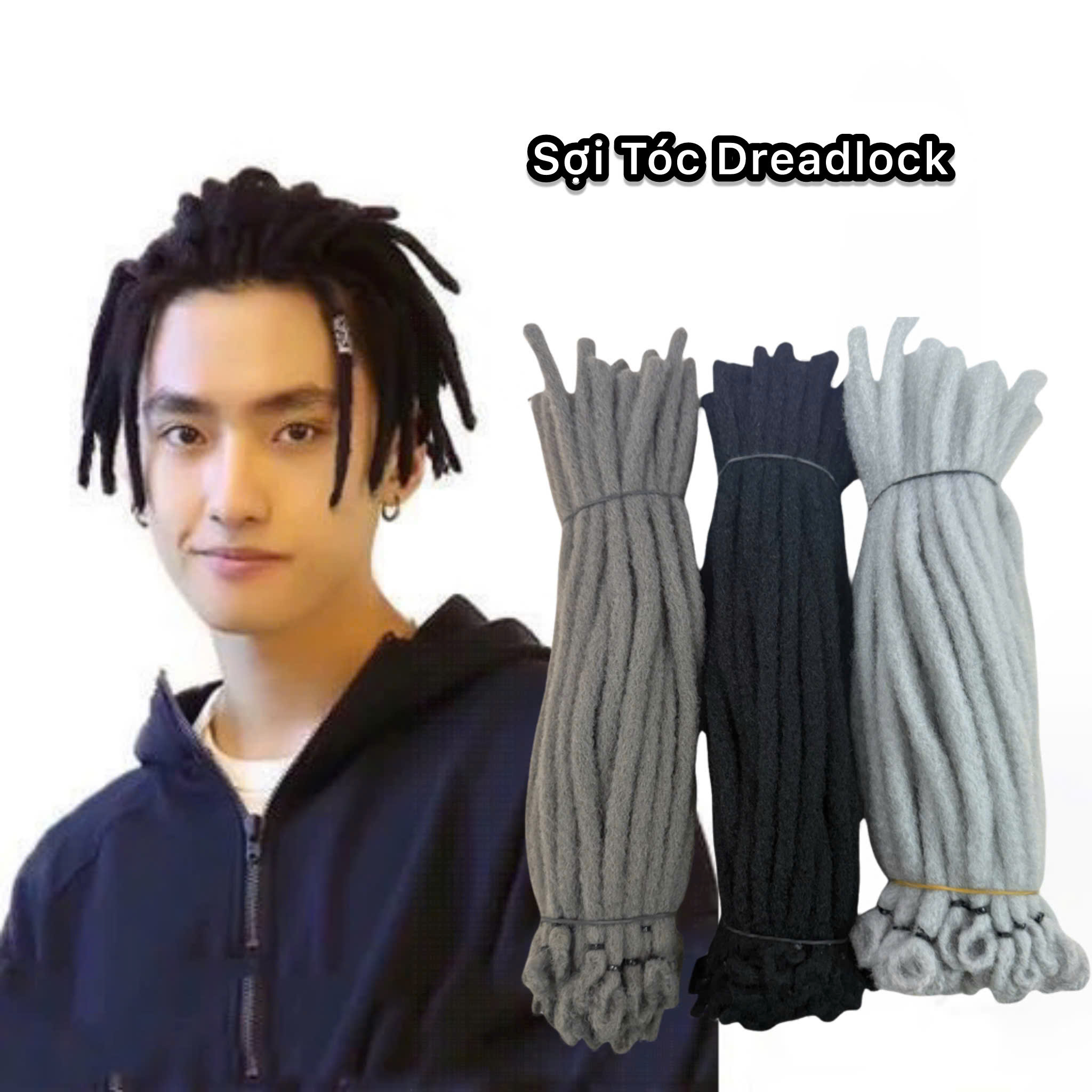 Sợi Tóc Giả Dreadlock 30cm