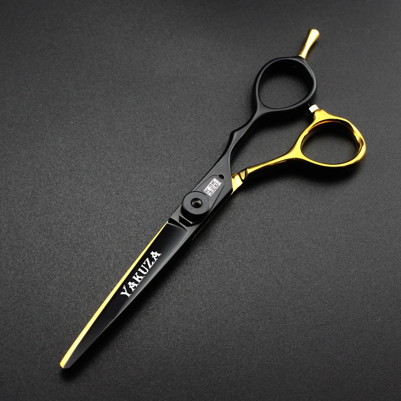 Kéo Cắt Tóc YAKUZA Black Gold K59