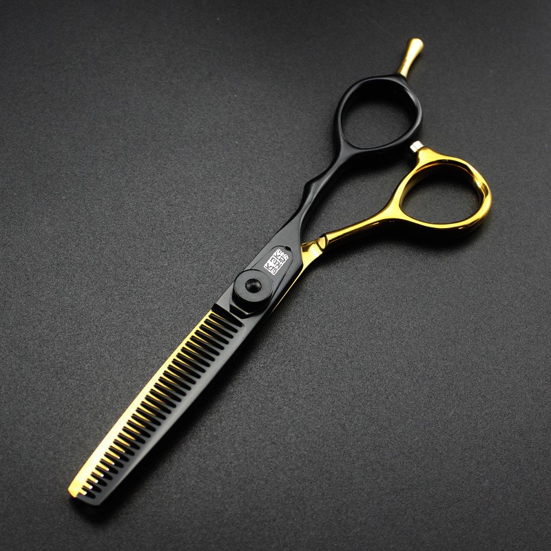 Kéo Cắt Tóc YAKUZA Black Gold K59