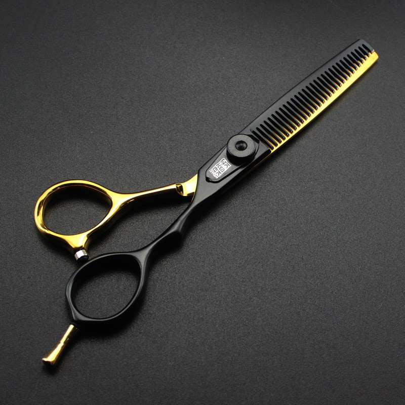 Kéo Cắt Tóc YAKUZA Black Gold K59