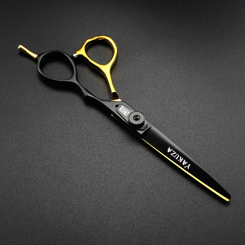 Kéo Cắt Tóc YAKUZA Black Gold K59