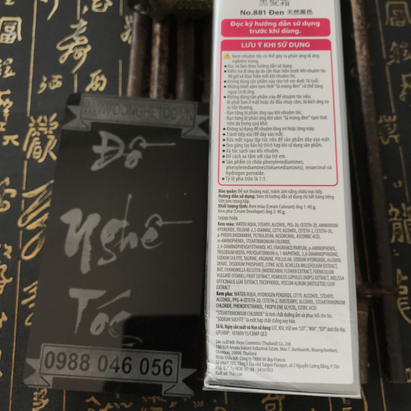 Thuốc nhuộm đen Bigen (nhật bản)