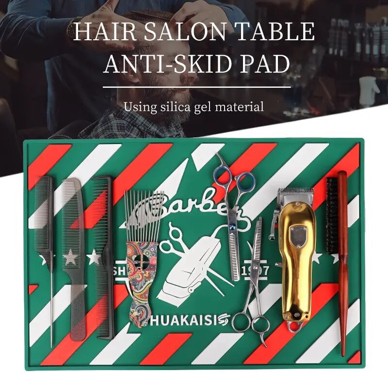 Thảm Lót Dụng Cụ Căt Tóc Barber HUAKAISI