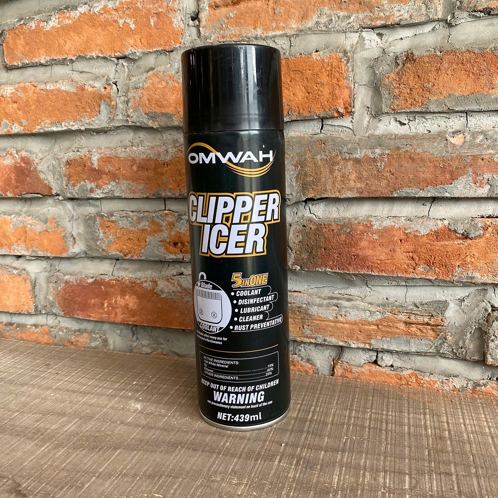 Chai xịt làm mát lưỡi tông đơ OMWAH CLIPPER ICER - Dung tích 439ml