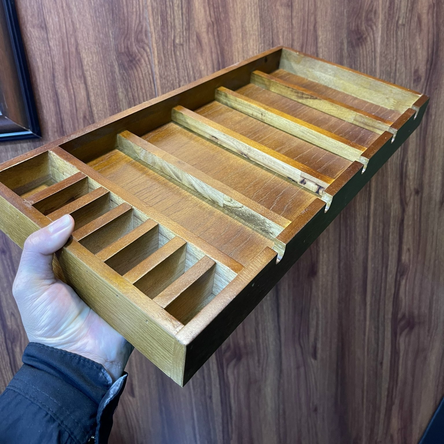 Khay Gỗ Đựng Tông Đơ