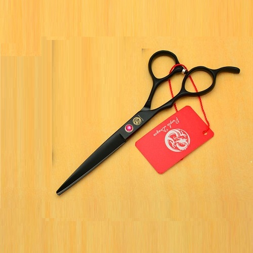 Kéo Cắt Tóc Tay Trái Purple Dragon​​​​​​​ Black