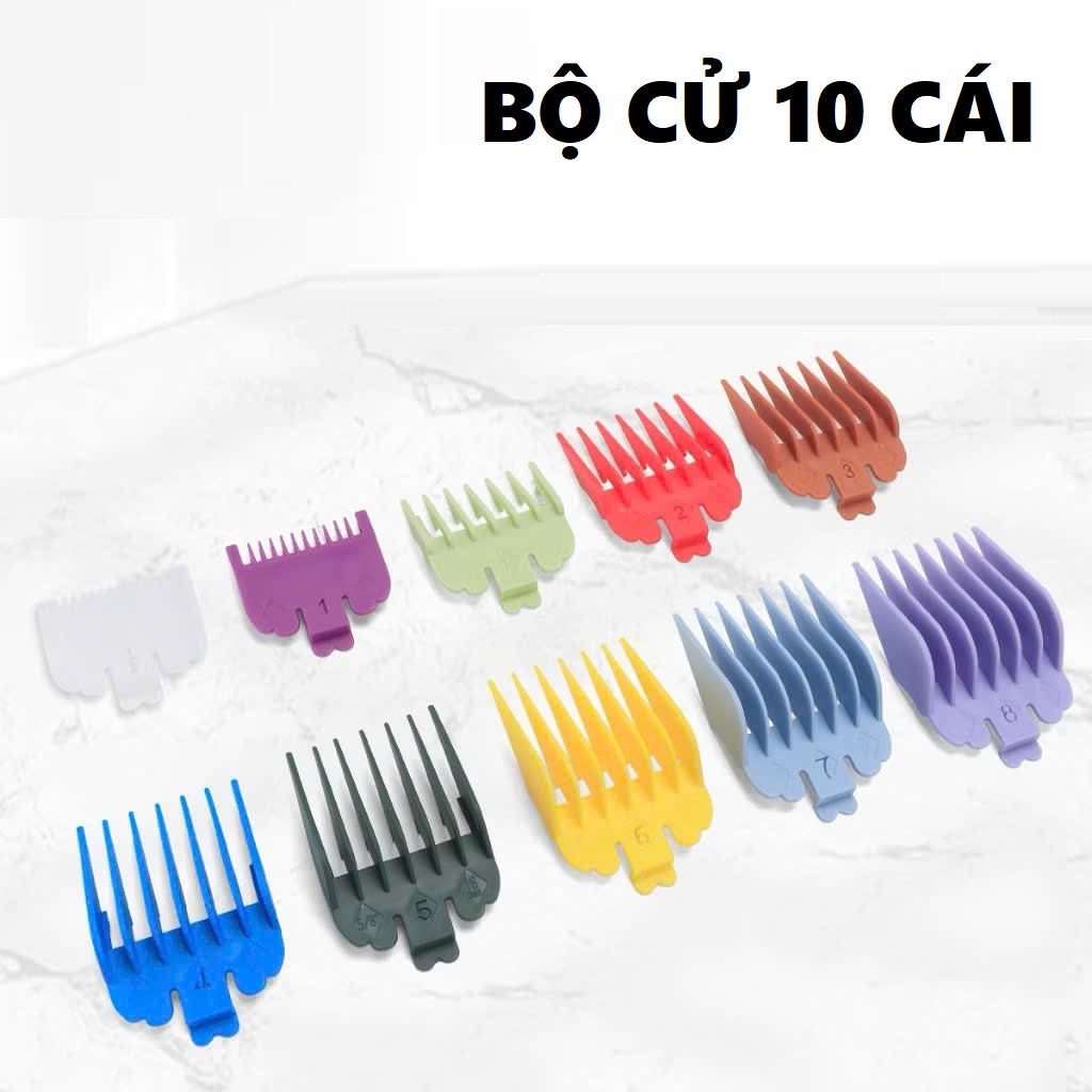 Bộ Cử Nhựa Tông Đơ 10 Cái Đủ Size