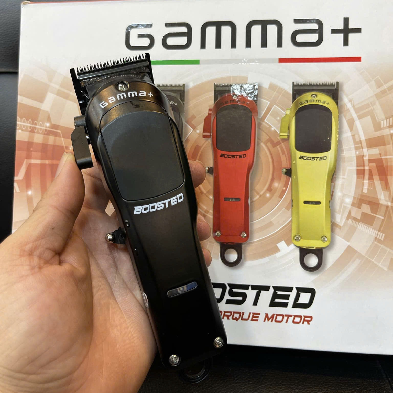 Tông Đơ Cắt Tóc Gamma+ BOOSTED Italy