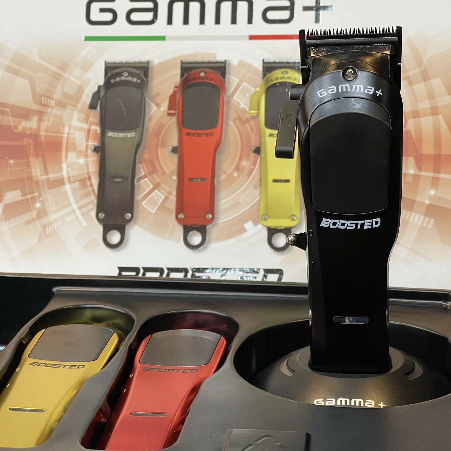 Tông Đơ Cắt Tóc Gamma+ BOOSTED Italy