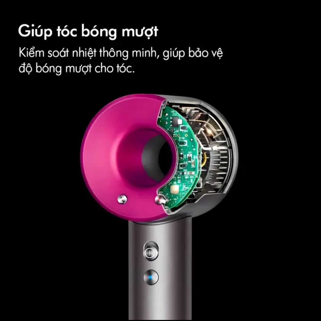 Máy Sấy Tóc ION Âm Advanced Hair Dryer