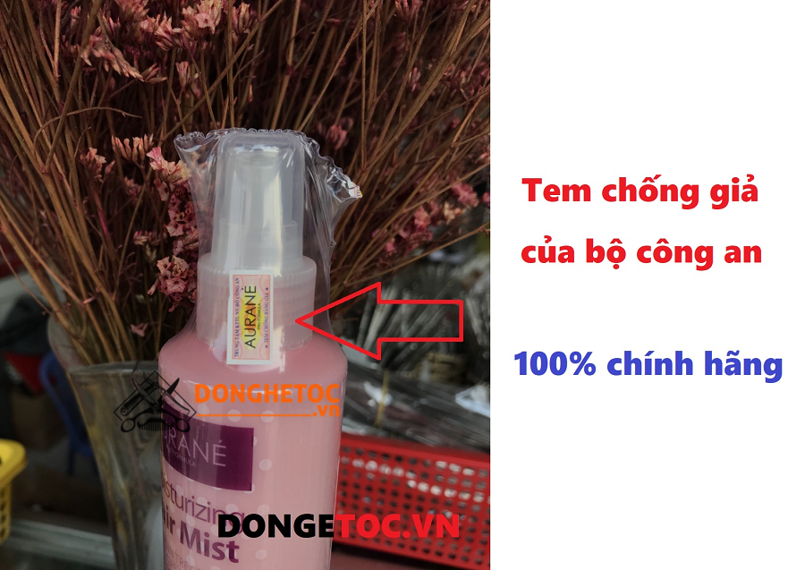 Xịt Dưỡng tóc Aurané Pháp
