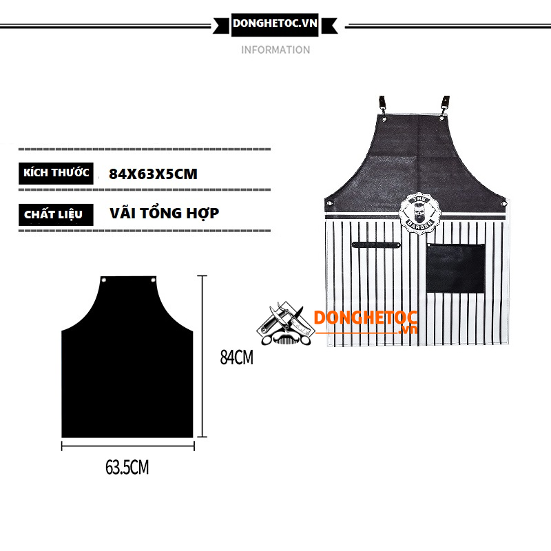 Tạp Dề Cắt Tóc Barber 155